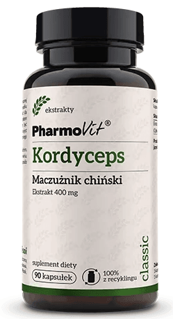 Kordyceps 400 mg 90 kaps. Pharmovit