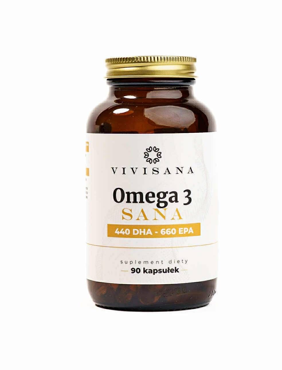 Omega 3 Sana 90 kaps. Vivisana